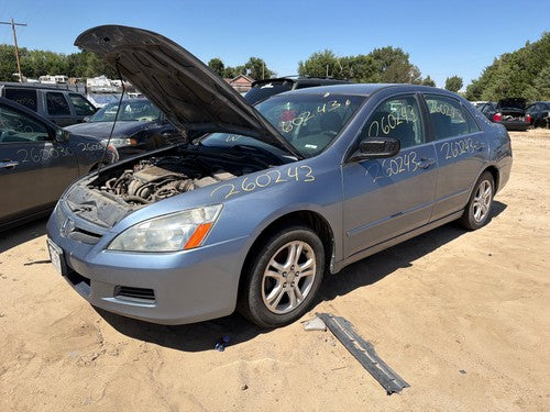 03-07 Accord Passenger Right Rear Power Window Regulator With Motor Oem Back