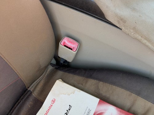06-09 Prius Passenger Right Front Seat Belt Buckle Receiver Bucket Bisque Fe41