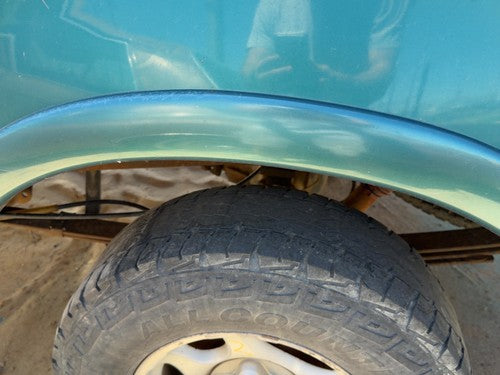 97-04 Ford F150 Driver Left Rear Wheel Flare Moulding Oem Back Pacific Green Ps