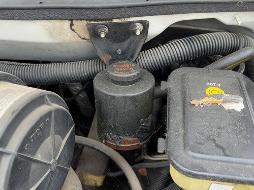 99-02 Chevy Express Van 2500 Power Steering Fluid Remote Reservoir Tank Oem 5.7L
