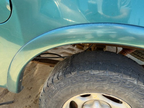 97-04 Ford F150 Driver Left Rear Wheel Flare Moulding Oem Back Pacific Green Ps