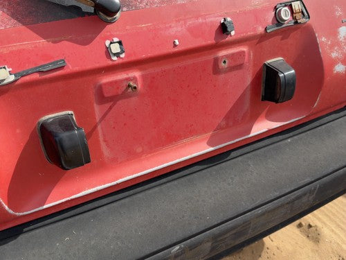 1988 Toyota FX License Plate Lights Pair Left Right OEM Tail Panel