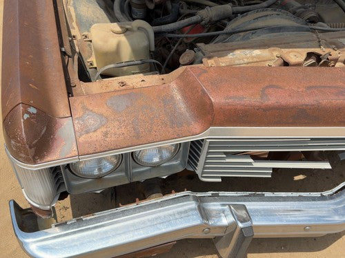 1974 Chevy Impala Bare Header Panel Mount Oem 00332395