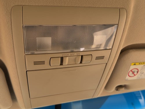 2004-2009 Toyota Prius Center Overhead Console Dome Light Map Lamp Cubby Tan 08