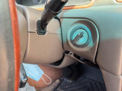 1997-2001 Toyota Camry Floor Shift Steering Column Assembly Oak FT4 OEM