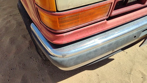 1989-1990 Ford Bronco 2 Trim Strip Between Bumper And Grille Oem Red F0Tz8200C