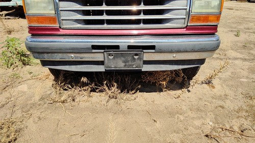 1991-1994 Ford Explorer Chrome Front Bumper With Brackets Oem F1tz17757h