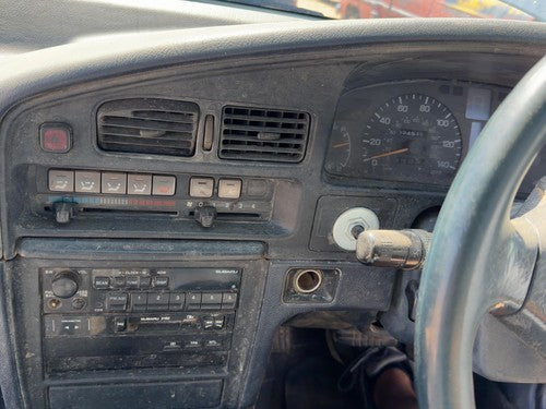 1992-1994 Subaru Legacy Rhd Trim Bezel Around Radio Surround Dash Panel Oem Gray