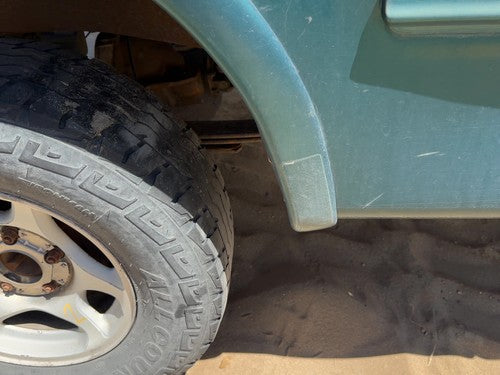 97-04 F150 Passenger Right Rear Wheel Flare Moulding Oem Back Pacific Green Ps