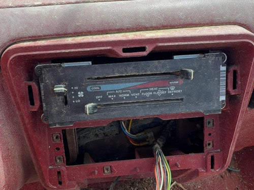 1988-1989 Ford F150 Temperature Control Module In Dash Heater Ac Head Unit Oem
