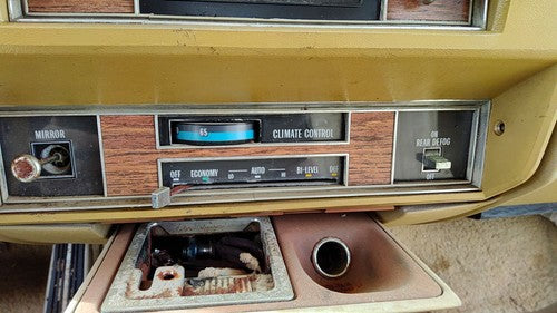 1980 Cadillac Deville Temperature Control Module In Dash Heater Ac Head Unit Oem