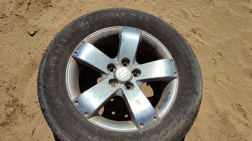 07-09 Suzuki Grand Vitara Xl-7 1 17 Aluminum Wheel Oem 5 Spoke Chrome Rim #1