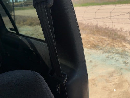 1998-2005 Chevy S10 Blazer Driver Left Upper B-Pillar Trim Graphite 12H