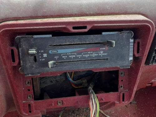 1988-1989 Ford F150 Temperature Control Module In Dash Heater Ac Head Unit Oem
