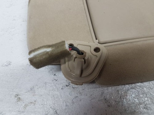 1999 Lexus Rx300 Passenger Side Sun Visor Assembly Mirror Tan Right Windshield