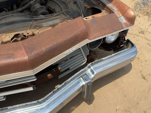 1974 Chevy Impala Bare Header Panel Mount Oem 00332395