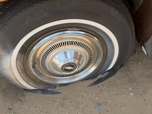 1971-1976 Chevy Impala Set of Four 15 Inch Hubcaps Wheel Covers OEM 03968761