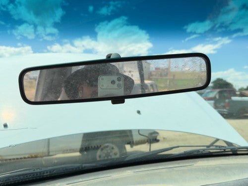 2000-2004 Ford F150 Inside Rear View Mirror Oem Windshield Mounted 2L1Z17700Aa