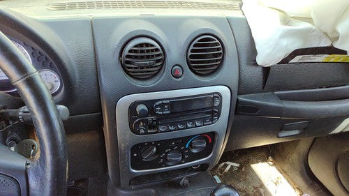 2004 Jeep Liberty Trim Bezel Around Radio Surround Dash Panel Oem Gray Dv