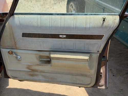 1974 Chevy Impala Passenger Right Front Door Trim Panel Manual Sedan