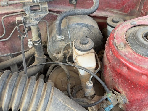 1987-1988 Toyota Fx Power Brake Booster With Master Cylinder Pair Set Oem 1.5L