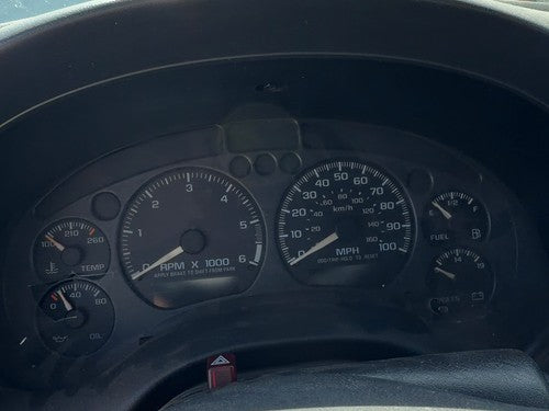 01-05 Chevy S10 Blazer Speedometer Cluster Instrument Gauges Panel 4.3L 15105618