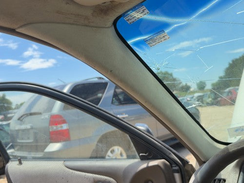 2000 Mazda Protege Dx Driver Left A Pillar Trim Windshield Post Panel Oem Brown