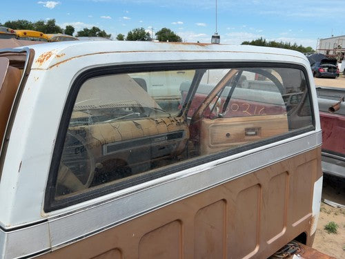 1973-1988 Chevy Silverado C20 Back Glass Rear Window Oem 00363107