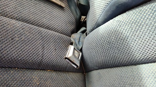 1983-1988 Ford Ranger Driver Left Front Seat Belt Buckle Receiver Oem Blue