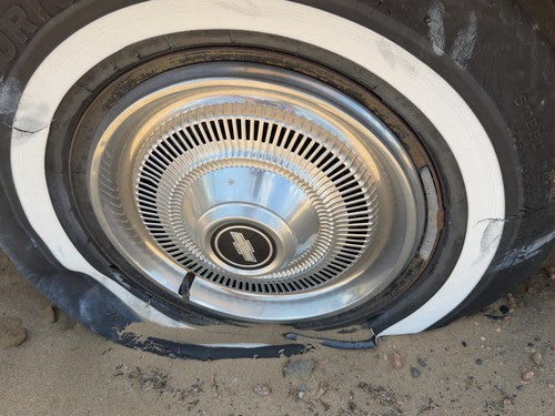 1971-1976 Chevy Impala Set of Four 15 Inch Hubcaps Wheel Covers OEM 03968761