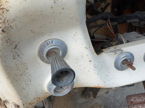 1967-1972 Ford F350 Air Control Knob with Cable Manual 2WD Factory OEM