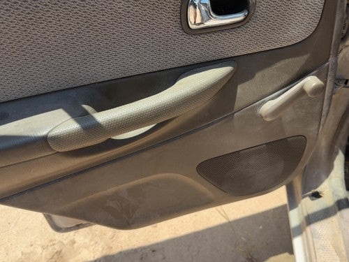 1999-2000 Mazda Protege Dx Driver Left Rear Door Trim Panel Manual Back Brown