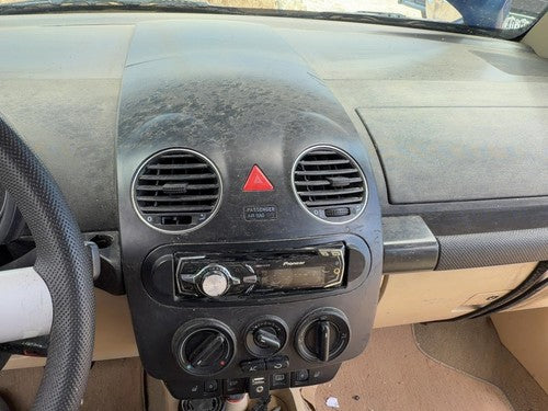 1998-2010 Vw Beetle Convertible Trim Bezel Around Radio Surround Dash Panel Oem