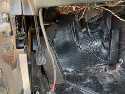1980 Mercedes 450Sl 107 Parking Brake Pedal Assembly Oem Complete Emergency Unit