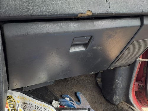 1987-1988 Toyota FX Glove Box Assembly Complete Door with Latch OEM Gray