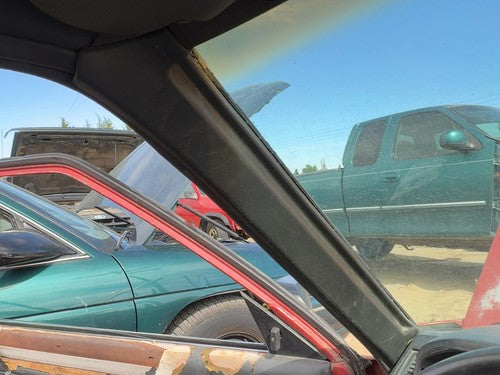 1987-1988 Toyota FX Driver Left A Pillar Trim Windshield Post Panel OEM Gray
