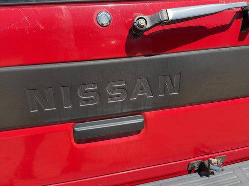 90-95 Nissan Pathfinder Hatch Trim Surround Panel Tail Liftgate Finish Red OEM