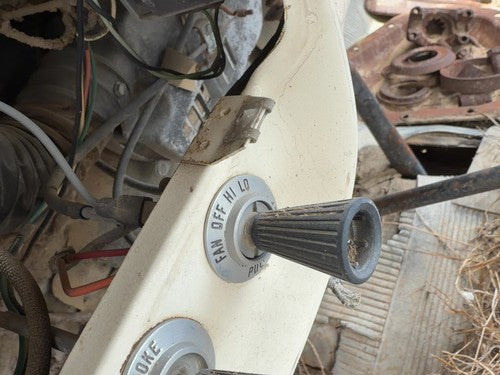 1967-1972 Ford F350 Fan Control Knob 330 V8 Manual 2WD Factory OEM