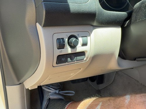 05-07 Legacy Outback Lower Dash Under Column Knee Bolster Trim Panel Taupe Tau