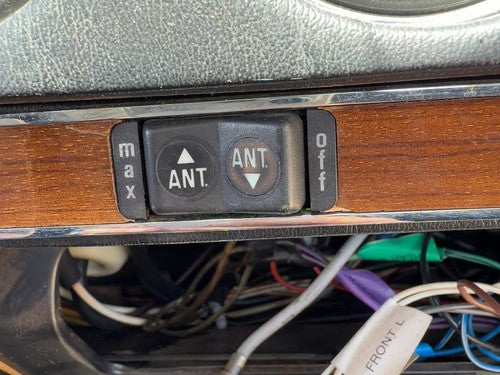 1980 Mercedes 450SL 107 Power Antenna Switch Dash OEM 0008206910
