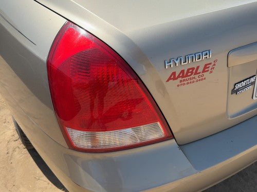 01-03 Elantra Driver Left Outer Tail Light Brake Lamp Oem Rear Quarter Sedan