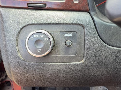 06-11 Chevy Impala Headlight Switch with Dimmer Trunk Release Ebony OEM 25821302