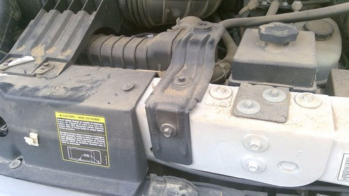 1997-2003 Ford Van E450 Pair Of Radiator Mount Bracket Straps Oem Set 6.8L