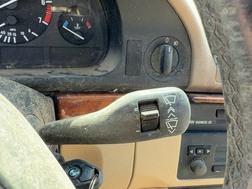 2001-2003 Bmw 530I Windshield Wiper Control Switch Column Lever Assembly Oem Tan