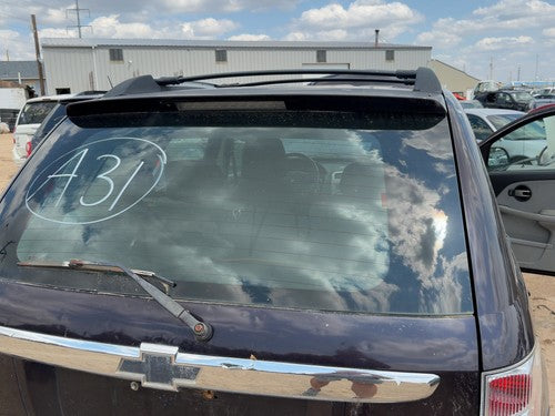 2005-2009 Chevy Equinox Back Glass Rear Window Oem 15222744