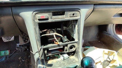 1994-97 Honda Accord Trim Bezel Around Radio And Floor Shifter Oem Console Gray