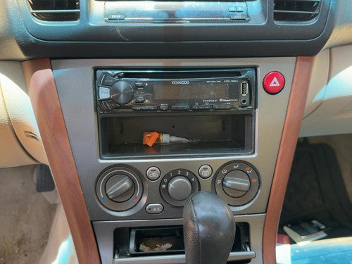 2005-2007 Subaru Legacy Outback Radio Trim Bezel Surround Taupe OEM 66040AG02A