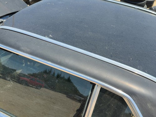 1980 Mercedes 450SL 107 Driver Left Chrome Trim Drip Rail on Roof OEM