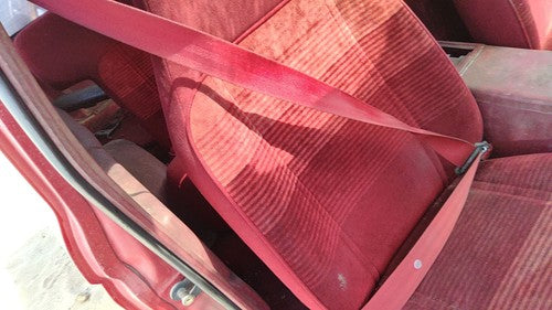 1990 Ford Bronco 2 Passenger Right Front Seat Belt Retractor Oem Shoulder Red