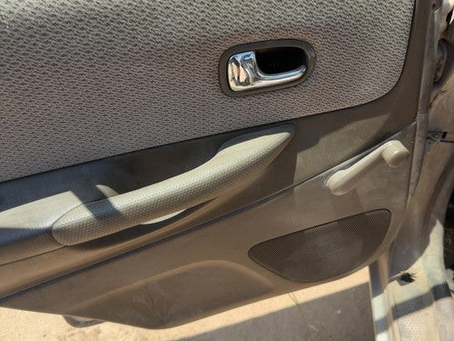 1999-2000 Mazda Protege Dx Driver Left Rear Door Trim Panel Manual Back Brown